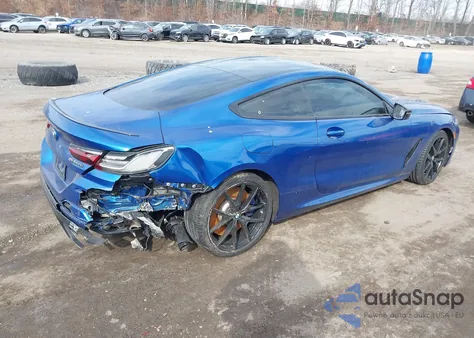 2019 BMW M850I xDrive из США, поврежденный, VIN WBABC4C54KBU96679